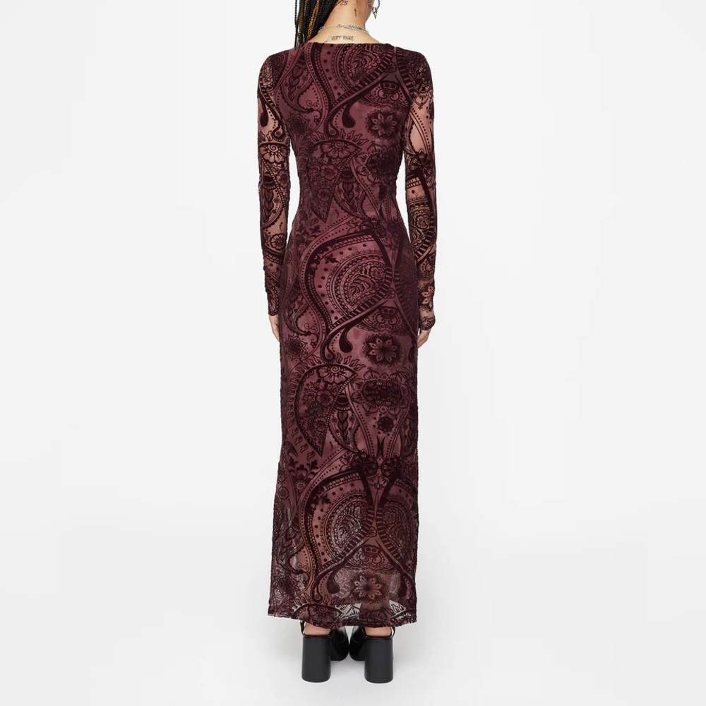 NEW Disturbia Loveday Paisley Mermaid MIDI Dress - Picture 3 of 8